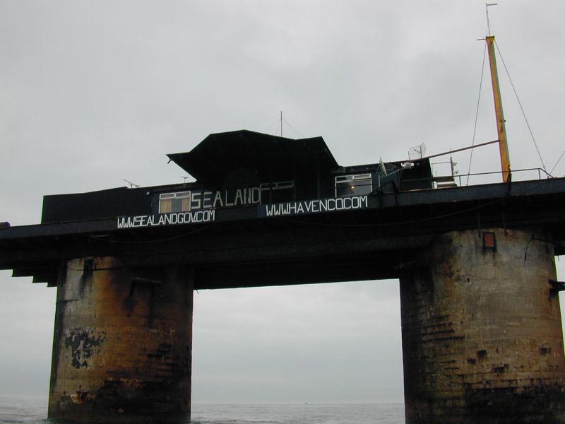 Sealand - Силенд - платформа в море Sealand Сіленд морська платформа