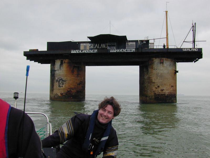 Sealand - Силенд - платформа в море Sealand Сіленд морська платформа